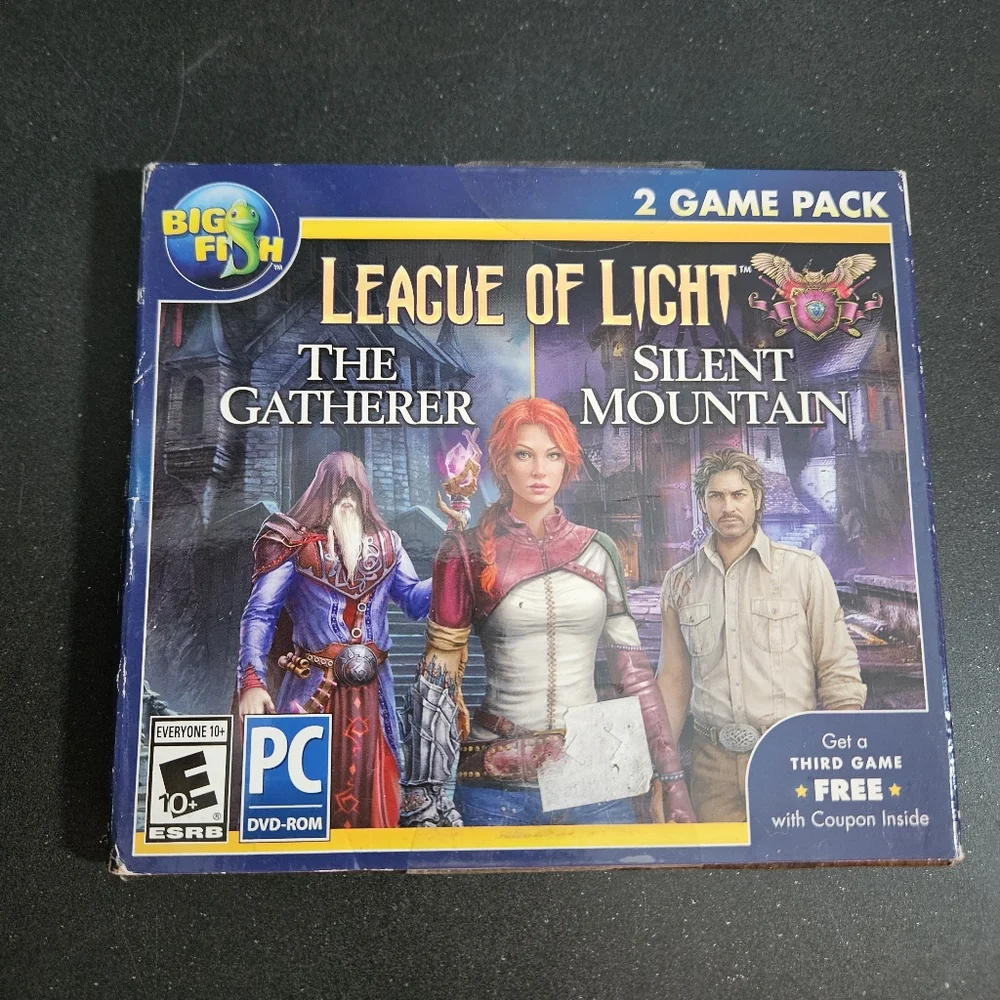 2 Big Fish PC 2 Game Packs, League of Light & Mystery Trackers